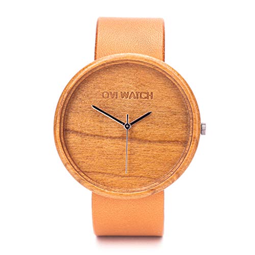 Ovi Watch - Relojes de Madera - Simple y elegante para los que aprecian los productos naturales y hechos a mano