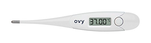 Ovy - Termómetro basal para el Control de Ciclo con App incluida (iOS & Android) | Fertilidad, termómetro para quedar Embarazada o para la anticoncepción sin hormonas