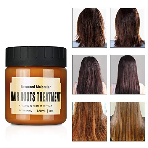 Ownest pelo mascarilla de tratamiento pelo de la queratina, 5 segundos reparación Dammage raíz del cabello Hair Tonic hacer que el pelo liso suave Tratamiento de Queratina Crema-120ML