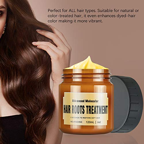 Ownest pelo mascarilla de tratamiento pelo de la queratina, 5 segundos reparación Dammage raíz del cabello Hair Tonic hacer que el pelo liso suave Tratamiento de Queratina Crema-120ML