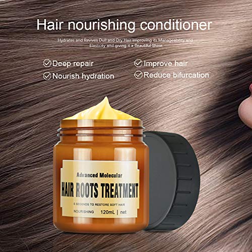 Ownest pelo mascarilla de tratamiento pelo de la queratina, 5 segundos reparación Dammage raíz del cabello Hair Tonic hacer que el pelo liso suave Tratamiento de Queratina Crema-120ML