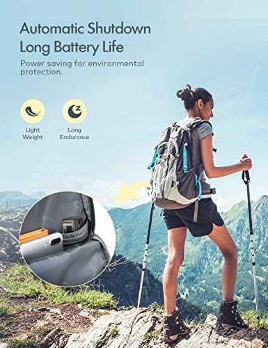 Oxímetro de Pulso de Dedo, Roffie Pulsioxímetro Monitor de Salud Corporal con Pantalla OLED, Medidor de Sensor de Pulso con Alarma para Adultos y Niños(Negro)