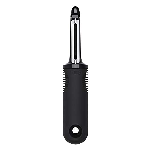 Oxo Good Grips Pelador Giratorio, Acero Inoxidable, Negro