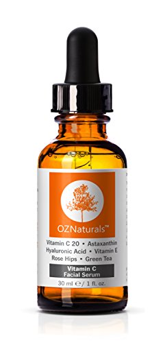 OZ Naturals Suero Rejuvenecedor con Vitamina C y Ácido Hialurónico - 30 ml