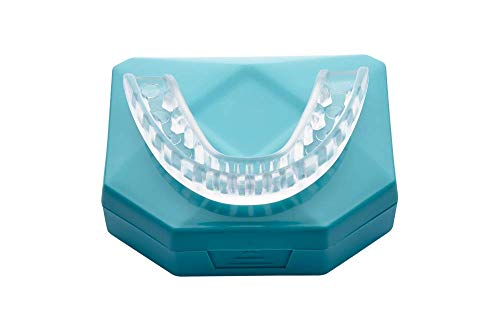OzDenta Aquamarine Férula dental de descarga nocturna, anti bruxismo (rechinar los dientes), trastornos del ATM 50 gr