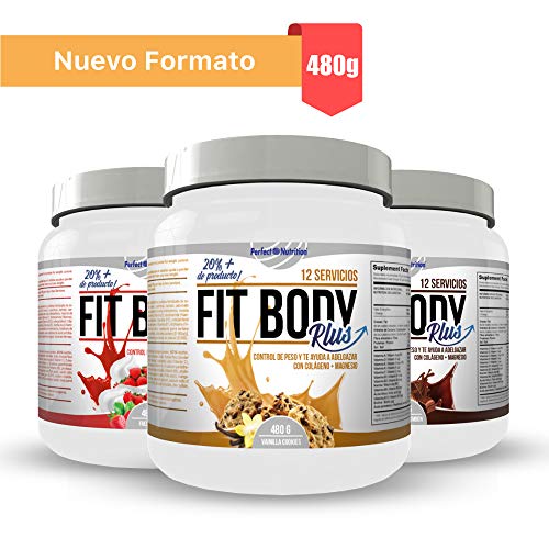 Pack adelgazamiento : Batido sustitutivo de comida + quema grasas termogenico dieta hombre y mujer (Vainilla - Cookies, 480gr)