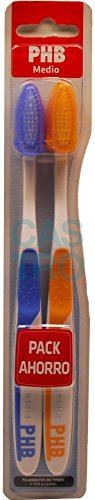 PACK AHORRO 2 CEPILLOS PHB MEDIO