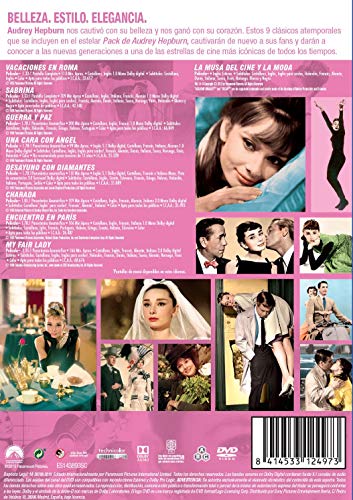 Pack: Audrey Hepburn (9 discos) [DVD]