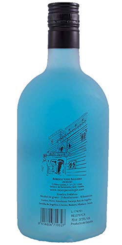 Pack de 2 botellas Montpensier Gin Premium. 5 destilaciones y 10 botánicos. Ginebra Andaluza. (Blue + Melón)