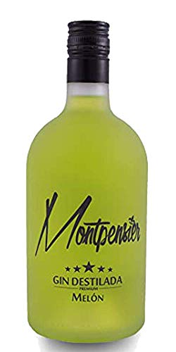 Pack de 2 botellas Montpensier Gin Premium. 5 destilaciones y 10 botánicos. Ginebra Andaluza. (Blue + Melón)