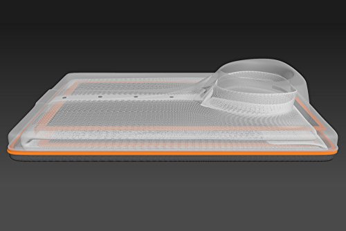 Packshi Bolsa para Camisas De Hombre Funda Camisas Viaje Sin Arrugas con Plegador para Transportar Organizador Maleta Regalo para Hombres Blanco