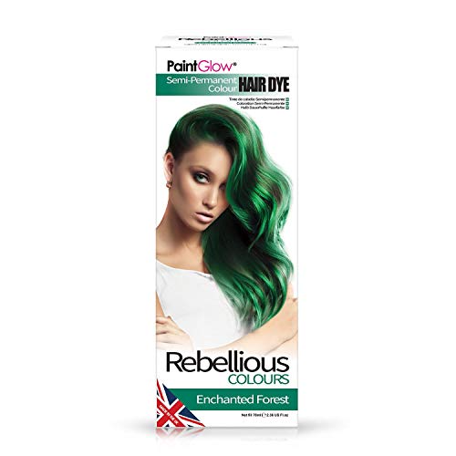 Paint Glow Rebellious colours semi-permanent Conditioning Hair Dye 70 ml-enchanted Forest