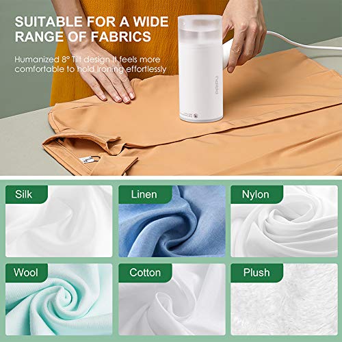 PAIPU Plancha Vertical Vapor Plancha Vapor Viaje 1200W, Depósito de 200mL, 20s Calentando Rápidamente, Plancha Vertical para Hogar y Viaje, La última Tecnología En 2020