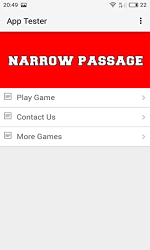 Palencia Narrow Passage Game