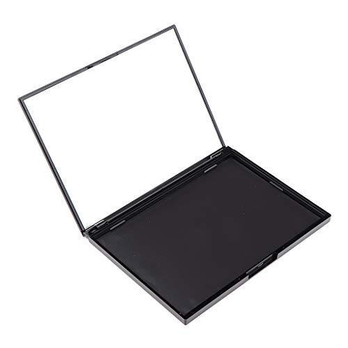 Paleta De Sombra De Ojos Magnética Vacía Para Organizar Sombra De Ojos/Colorete En Polvo - Flor de esqueleto