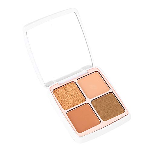 Paleta de sombras de ojos de 4 colores, sombra de ojos mate Sombra de ojos nacarada de larga duración Herramienta cosmética para ojos pigmentados Herramientas de maquillaje de ojos para Salom Home