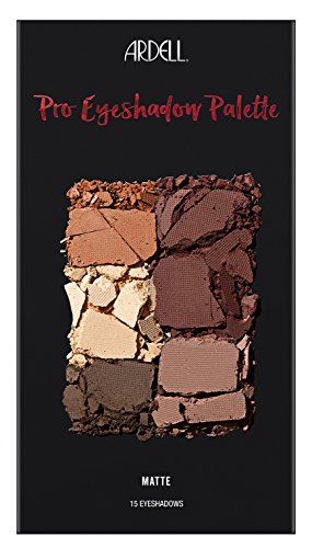 Paleta De Sombras De Ojos Pro Eyeshadow Palette, Set De 15 Tonos Mate Ardell Beauty