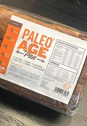 PAN PALEO DE MASA MADRE 2 X 500 GRAMOS