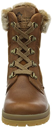 Panama Jack Tuscani, Botas Militar para Mujer, Marrón (Cuero B1), 38 EU