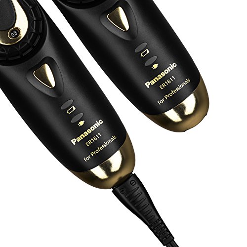 Panasonic ER-1611 - Cortapelos profesional, color oro