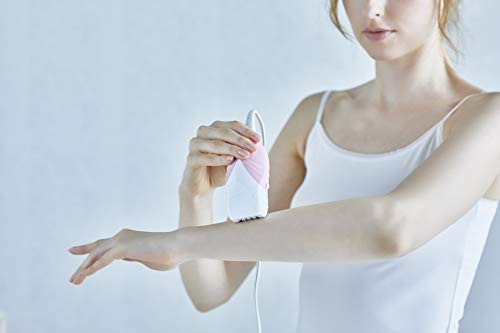 Panasonic ES-WS14-P503 - Depiladora Femenina Eléctrica Inalámbrica 2 en 1 (24 pinzas, 2 velocidades, Modo suave para pieles sensibles, Sin cable, 2 Accesorios incluidos, Compacta, Lavable), Blanco