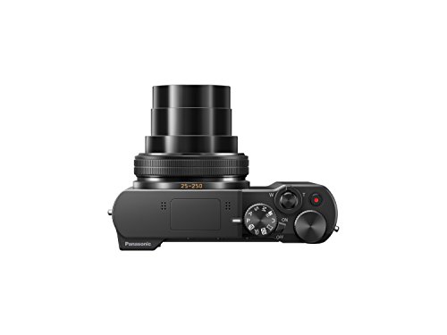 Panasonic Lumix DMC-TZ100EG-K - Cámara Compacta Premium de 21.1 MP (Sensor de 1", Objetivo F2.8-F5.9 de 25-250mm, Zoom de 10X, 4K, WiFi, Bluetooth, Raw), Color Negro