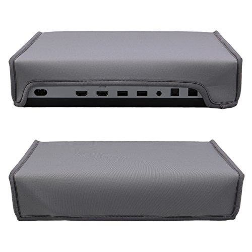 Pandaren® prueba de polvo Funda de neopreno cubierta protectores horizontal para Xbox One S (gris)