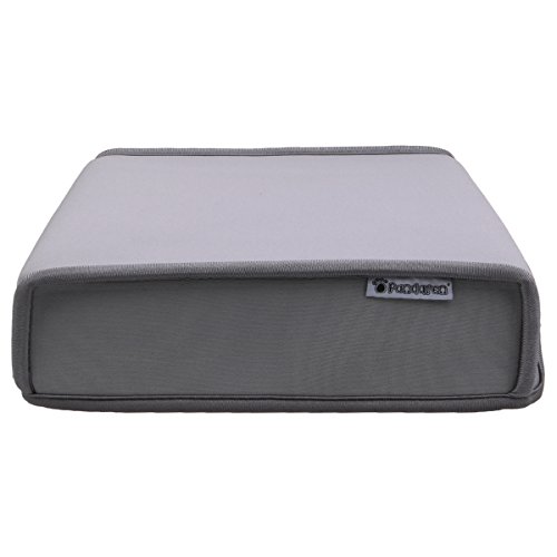 Pandaren® prueba de polvo Funda de neopreno cubierta protectores horizontal para Xbox One S (gris)