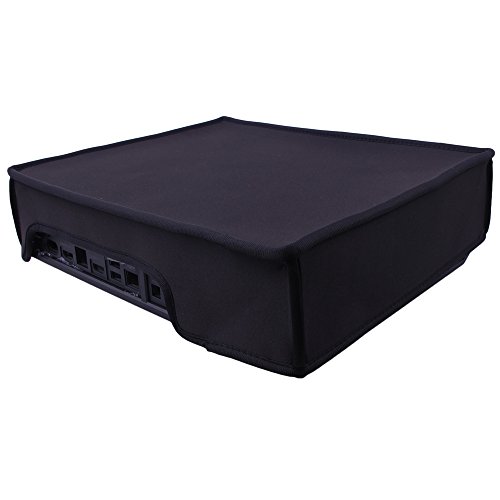 Pandaren® prueba de polvo Funda de neopreno cubierta protectores para Xbox One (negro)