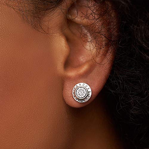 Pandora Pendientes de botón Mujer plata - 290559CZ