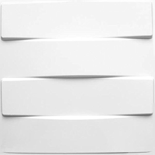 Panel de Pared 3D Vaults | Para Decoratión de Pared 3D | 12 Paneles Decorativos 3D de Pared 50x50cm, 3 m² | Revestimiento de Paredes 3D WallArt | Paneles 3D, 3D Decorativo de la Pared Interior Paneles