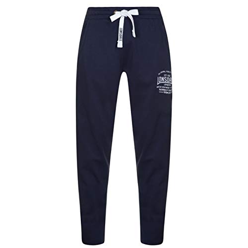 Pantalones de chándal para hombre, de la marca Lonsdale, Charcoal M, XS