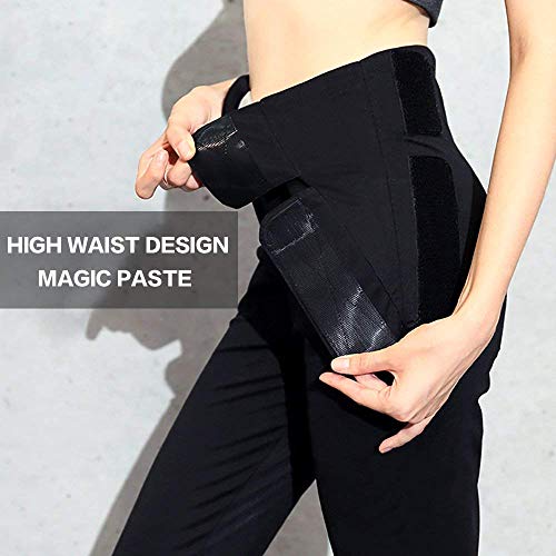 Pantalones para Adelgazar - Mallas Deportivas Mujer, Mallas Termicas de Neopreno, Pantalón de Sudoración Adelgazantes, Leggings Anticeluliticos Fitness (L)