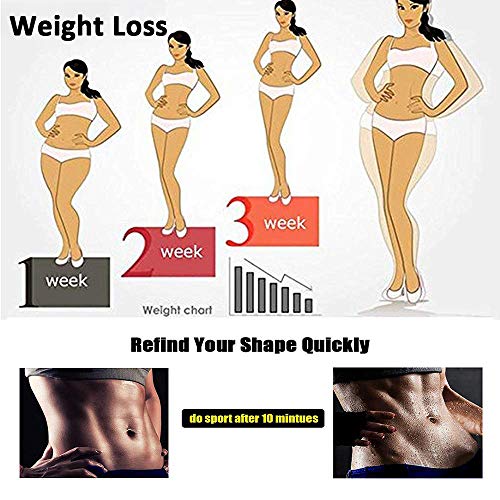 Pantalones para Adelgazar,Pantalones Deportivos Mujer, Pantalón de Sudoración Adelgazar, Leggings Push Up, Mallas Termicos de Neopreno, Faja Reductora Adelgazante para Deporte (L)