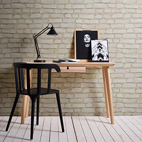 Papel pintado tnt ladrillo Papel imitacion piedra Papel imitacion ladrillo gris rojo blanco 374141 37414-1 A.S. Création Neue Bude 2.0 Edition 2 | gris/rojo/blanco | Muestra (21 x 29,7 cm)