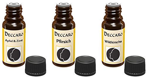Paquete de beneficios de aceite de aroma DECCARO"Sueño de frutas", 3x 10 ml