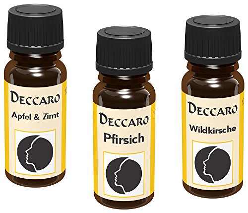 Paquete de beneficios de aceite de aroma DECCARO"Sueño de frutas", 3x 10 ml