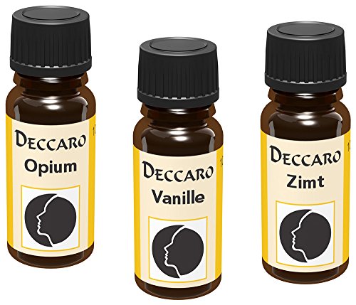 Paquete de beneficios de aroma de aceite DECCARO"Horas mágicas", 3x 10 ml