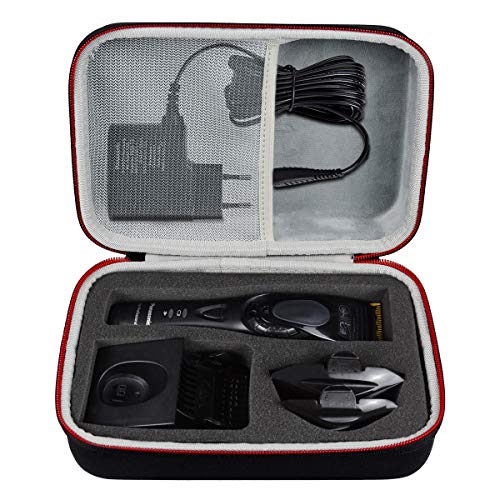 para Panasonic ER-GP80-K - Cortapelos profesional inalámbrico Duro Estuche Viajes Funda Bolso by AONKE