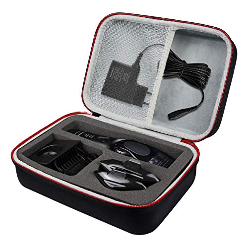 para Panasonic ER-GP80-K - Cortapelos profesional inalámbrico Duro Estuche Viajes Funda Bolso by AONKE
