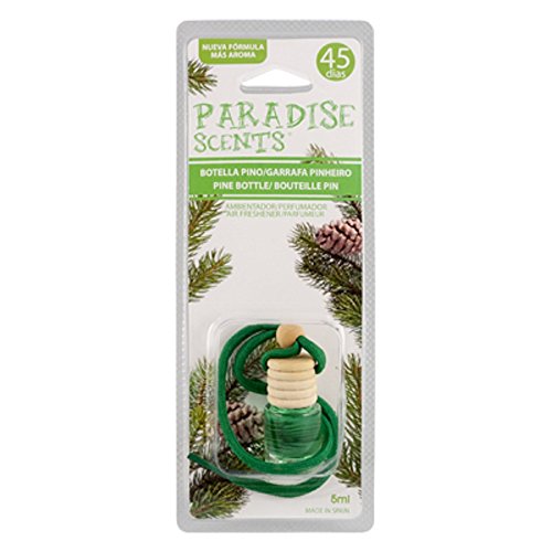 Paradise PER80167 Perfumador Botella, Aroma de Pino, para Colgar
