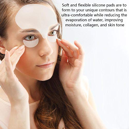 Parche para arrugas en la frente, almohadillas antiarrugas reutilizables de silicona Parches antienvejecimiento para levantar y estirar la piel facial y ocular Eliminar la flexión de la frente y las b