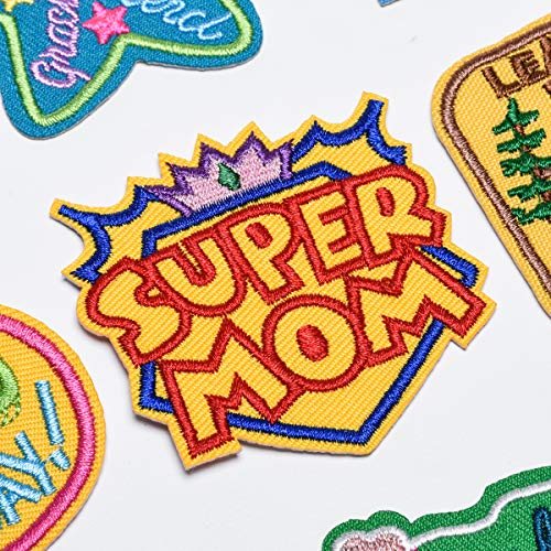 Parches para planchar/Patch Sticker, aplicado para la camiseta jeans Ropa Chaqueta Mochila Bolso y zapato， dibujos animados de animales y plantas 30PCS