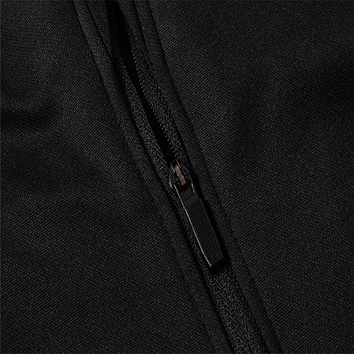 Paris Black Camiseta de Manga Larga Ropa de fútbol Primavera y otoño Apariencia Adultos Sudaderas Trajes de Entrenamiento, S