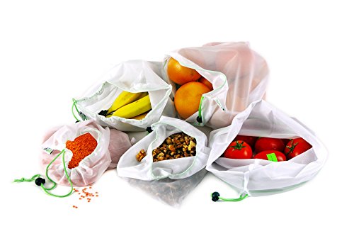 Parkourer 15 Pack Reutilizables para Almacenamiento de Alimentos con Tapas de Silicona Elásticas,Bolsas Congelar Reutilizables,Bolsas de Bocadillos para Alimentos Fruta Sándwiches Verduras