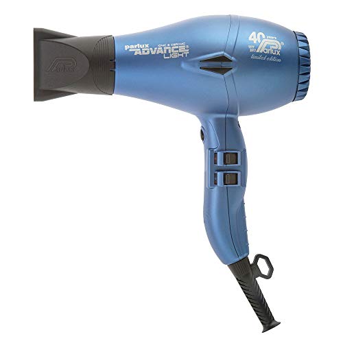 Parlux Advance Light - Secador de pelo ionico, Azul