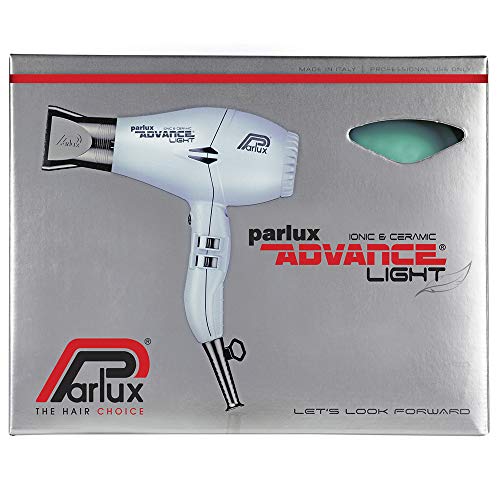 Parlux Advance Light - Secador de pelo ionico, Turquesa