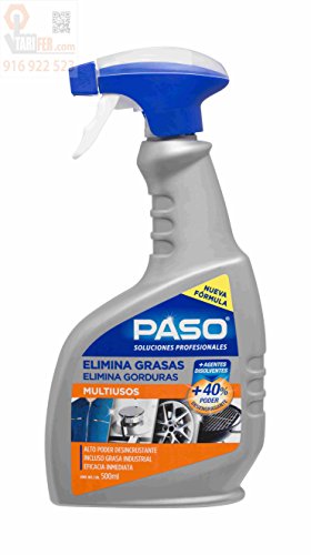 Paso CE703112 Elimina Grasas 500ML, Gris, 12.5x4x25.5 cm