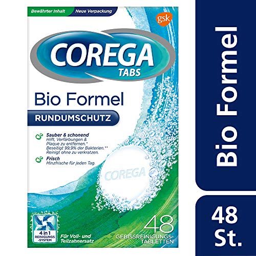 Pastillas efervescentes/Limpieza prótesis dentales (48 uds)