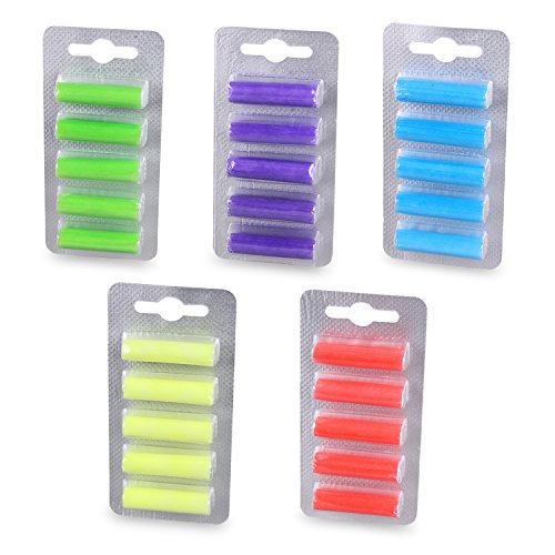 PATONA 5x 5 Varillas Aromáticas Desodorante Barras Aroma para Aspiradora con Bolsa Universal Distintas Fragancias